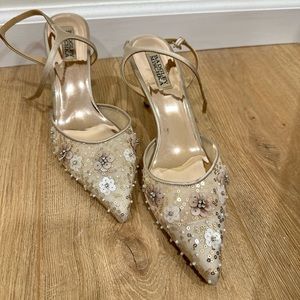 Badgley Mischka Slingback Heels